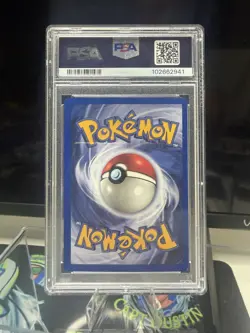 Pokemon 1999 Base Set WotC Pikachu Yellow Cheeks 58/102 PSA 8 - Image 2