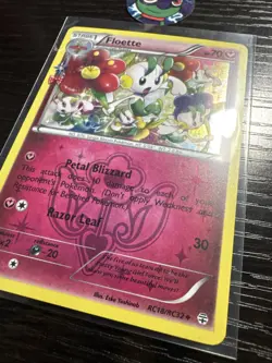 Pokemon TCG Floette RC18/RC32 XY Generations Radiant Collection Holo 2016 LP - Image 2
