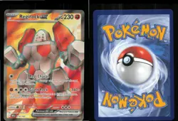 Regirock ex 214/182 Ultra Rare Destined Rivals Pokemon Near Mint - Image 3