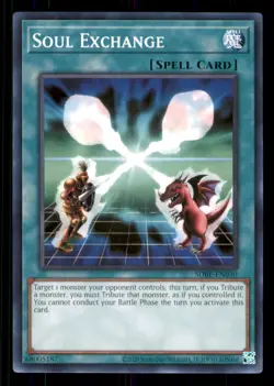 Yugioh Soul Exchange #SDBE-EN030 Saga of Blue-Eyes White Dragon LP - Image 1