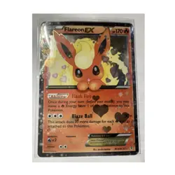 Pokemon Flareon EX RC6/RC32 Generations Ultra Rare Holo 170 HP - Image 1