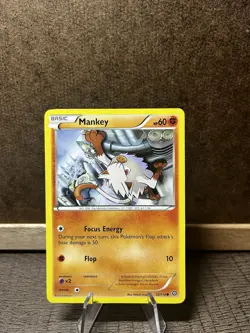Mankey 52/114 - Pokemon XY Steam Siege - Image 1