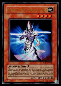 Mystic Swordsman LV4 - SOD-EN012 LP Ultra Rare Soul of the Duelist Yu-Gi-Oh - Image 1