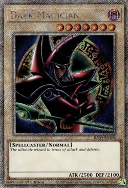 Yugioh! Dark Magician (Arkana) - RA04-EN106 - Platinum Secret Rare - 1st Edition - Image 1