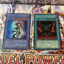 Black Luster Soldier & Black Luster Ritual - SYE-024 - Ultra Rare - LP - YuGiOh! - Image 1