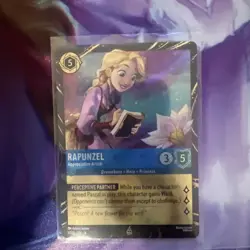 Disney Rapunzel - Appreciative Artist Lorcana- Promo Foil- In Park Exclusive - Image 1