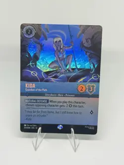 Disney Lorcana Wilds Unknown Kida Guardian Of The Path 217/204 Epic Foil - Image 1
