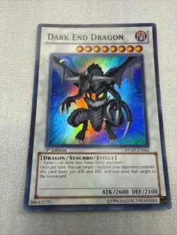 Yugioh Dark End Dragon RYMP-EN066 Super Rare 1st Ed NM - Image 1
