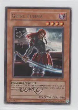 Getsu Fuhma Unlimited YuGiOh Invasion of Chaos #IOC-089 2004 READ - Image 1