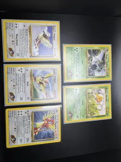 MINT 🔥 POKEMON CARD LOT - KOGA’s PIDGEY PIDGEOTTO GOLBAT WEEDLE GYM CHALLENGE - Image 1