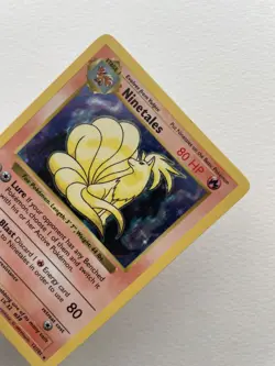 Pokemon Cards: Base Set Shadowless Rare Holo: Ninetales 12/102 - Image 3