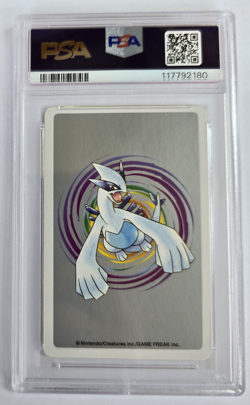 2000 Japanese Pokemon Snorlax 8 Spades #143 Silver Playing Card PSA 10 Gem Mint - Image 2