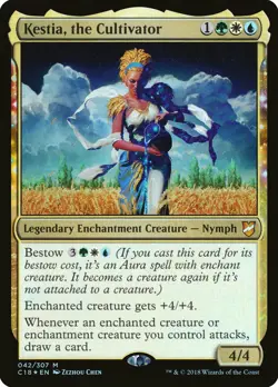 Kestia, the Cultivator FOIL Commander 2018 NM Mythic Rare CARD ABUGames - Image 1