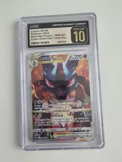 Lucario VSTAR SWSH291 SWSH Sword & Shield Promo Cards Holo CGC Pristine 10 - Image 2