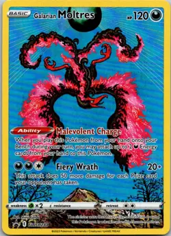 Galarian Moltres Promo SWSH: Sword & Shield Promo Cards SWSH284 NM - Image 1