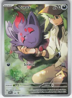 N's Zorua - Promo SV: Scarlet & Violet Promo Cards 189 LP-NM - Image 1