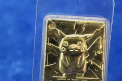 Pikachu 1999 Pokemon 23K Gold-Plated Burger King Nintendo Promo Trading Card - Image 2