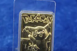 Pikachu 1999 Pokemon 23K Gold-Plated Burger King Nintendo Promo Trading Card - Image 3