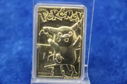 Pikachu 1999 Pokemon 23K Gold-Plated Burger King Nintendo Promo Trading Card - Image 4