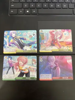 Weiss Schwarz Project Sekai Colorful Stage Lot of 4 Foil Japanese Cards Hatsune - Image 1