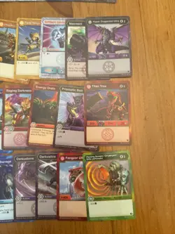 Lot Of Bakugan Trading Cards 200+ - Image 2