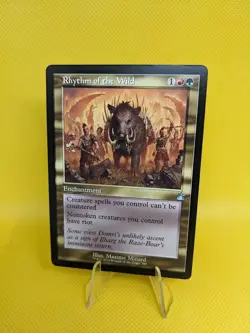 MTG Rhythm of the Wild Retro Frame Border 380 Ravnica Remastered Magic - Image 1