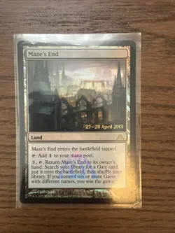 MTG Maze's End Promo Foil Alternate Art #152 Dragon's Maze NM/Mint Prerelease - Image 1