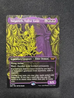 MTG - Valgavoth, Terror Eater (Showcase) Duskmourn: House of Horror - Image 1