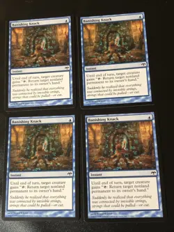 Banishing Knack X4 Eventide Ex+ Condition See Pics Front Back - Image 1