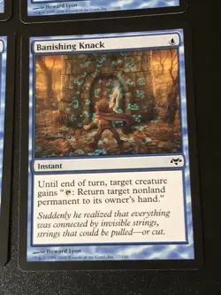 Banishing Knack X4 Eventide Ex+ Condition See Pics Front Back - Image 2
