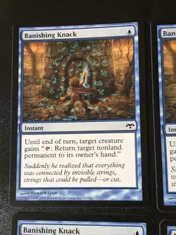 Banishing Knack X4 Eventide Ex+ Condition See Pics Front Back - Image 4