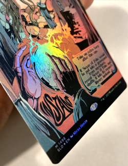 MTG Nexus of Fate *POSTER RAINBOW FOIL* Secret Lair 1498 NM - Image 2