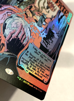 MTG Nexus of Fate *POSTER RAINBOW FOIL* Secret Lair 1498 NM - Image 3