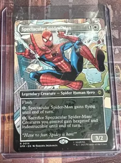 Spectacular Spider-Man (Borderless) - Marvel's Spider-Man MTG - Image 1