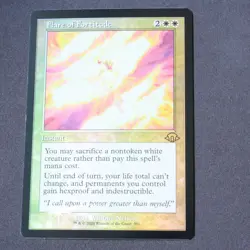 Flare of Fortitude (Retro Frame) FOIL 391 MTG Modern Horizons 3 Rare NM - Image 1