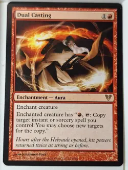 Dual Casting - Avacyn Restored - Magic the Gathering MTG Nice! - Image 1