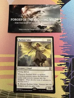 Radiant Solar AFC Adventures in Forgotten Realms Commander - Image 1