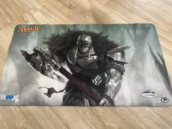 Magic the Gathering MTG playmat ultra pro Pax 2014 Garruk Apex Predator - Image 1