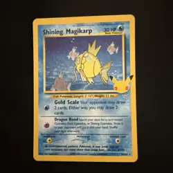 Shining Magikarp Holo 66/64 Pokemon Celebrations Classic Collection Card - Image 1