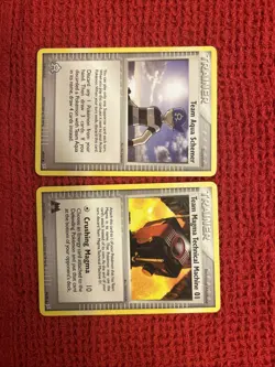 Technical Machine + Schemer 69/95 84/95 - Pokemon Ex Team Magma vs. Aqua MM - Image 1