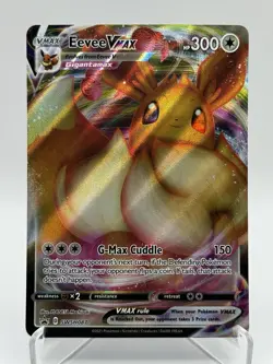 Pokemon Card TCG - Eevee VMAX SWSH087 Black Star Promo Shining Fates - Image 1