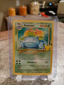 Pokemon TCG Celebrations Venusaur 15/102 Classic Collection Holo - Image 1