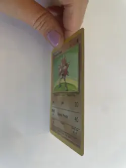Pokemon Hitmonchan 7/102 Holo Rare Base Set Unlimited 1999 WotC 70 HP English - Image 3