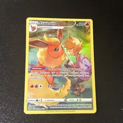 Pokemon TCG Flareon Brilliant Stars TG01/TG30 Holo Secret Rare Mint - Image 1
