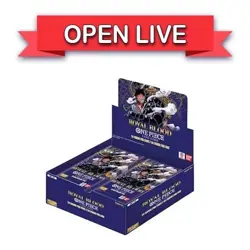 Open Live One Piece TCG Royal Blood OP-10 Booster Box English - Image 1