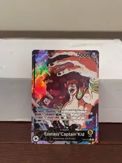 Bandai Eustass 'Captain' Kid OP10-099 Leader Parallel Foil Royal Blood 5000 One… - Image 1