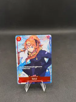 One Piece Sanji Alt Art OP10-005 SR Royal Blood Foil English - Image 1