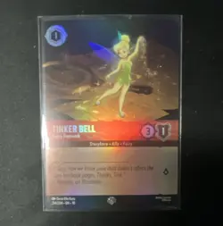 Disney Lorcana Tinker Bell Fancy Footwork Enchanted Cold Foil 214/204 EN - Image 1