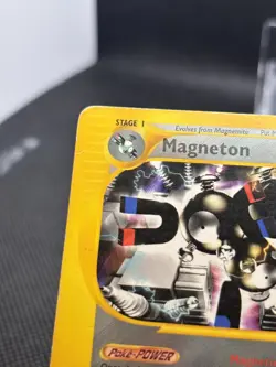 Magneton 22/147 Aquapolis Non-Holo Rare Pokemon Card TCG 2002 WoTC E-reader - Image 2