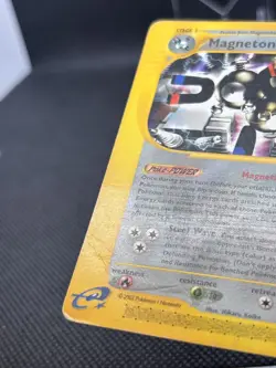 Magneton 22/147 Aquapolis Non-Holo Rare Pokemon Card TCG 2002 WoTC E-reader - Image 3